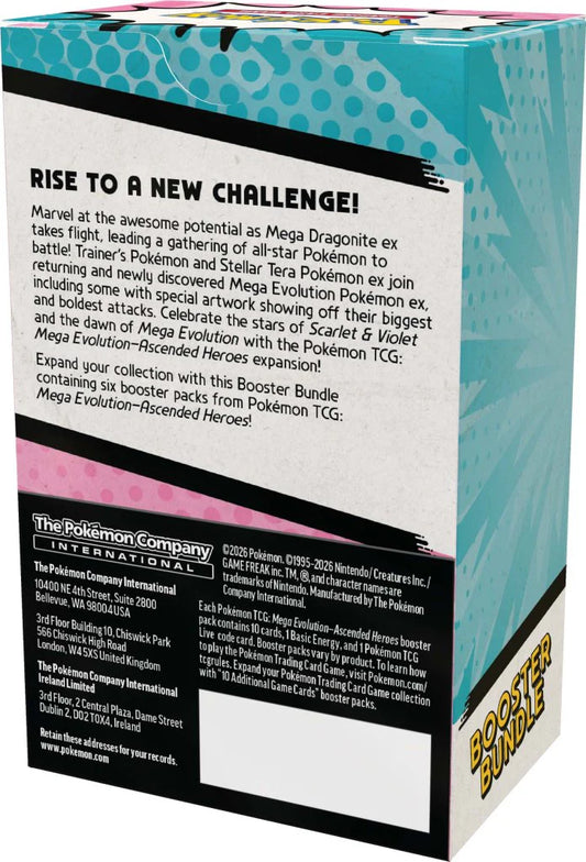 Pokemon Ascended Heroes Booster Bundle