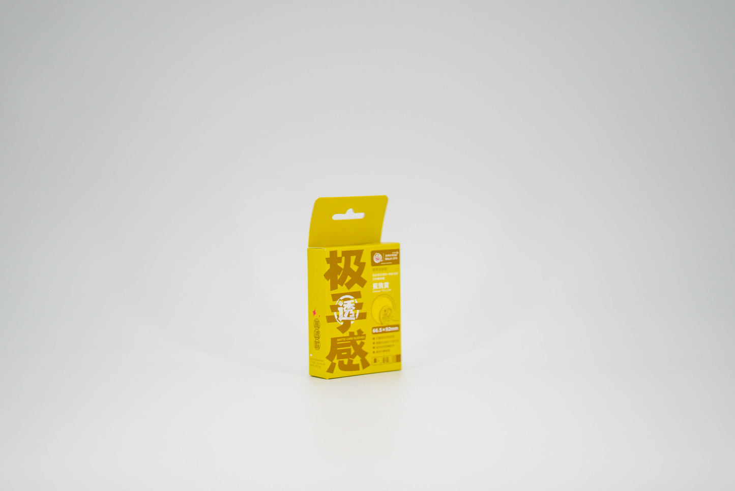 JISHOUGAN Coloured Matte/Clear Front Card Sleeves