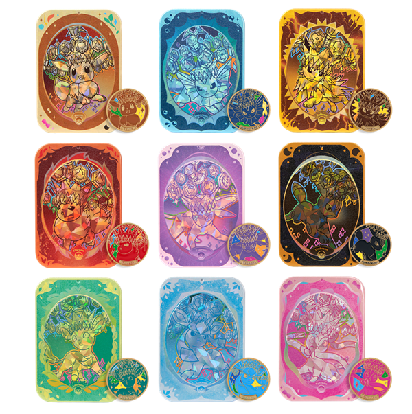 Pokémon TCG Chinese Exclusive Eeveelutions Tin Box