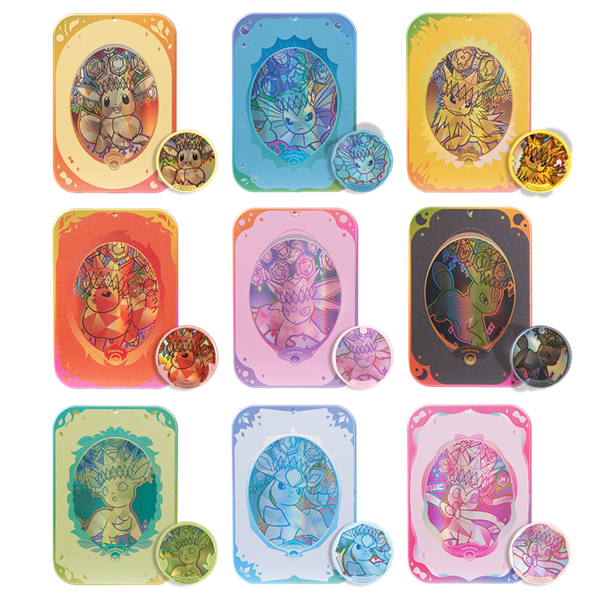 Pokémon TCG Chinese Exclusive Eeveelutions Tin Box