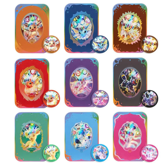 Pokémon TCG Chinese Exclusive Eeveelutions Tin Box