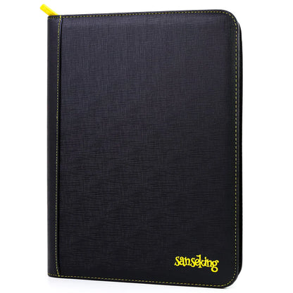 SanseKing Black Grid 4/9/12 PU Binder