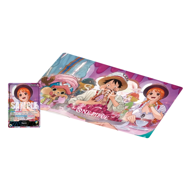 One Piece Playmat & Card Set -Whole Cake Island Arc