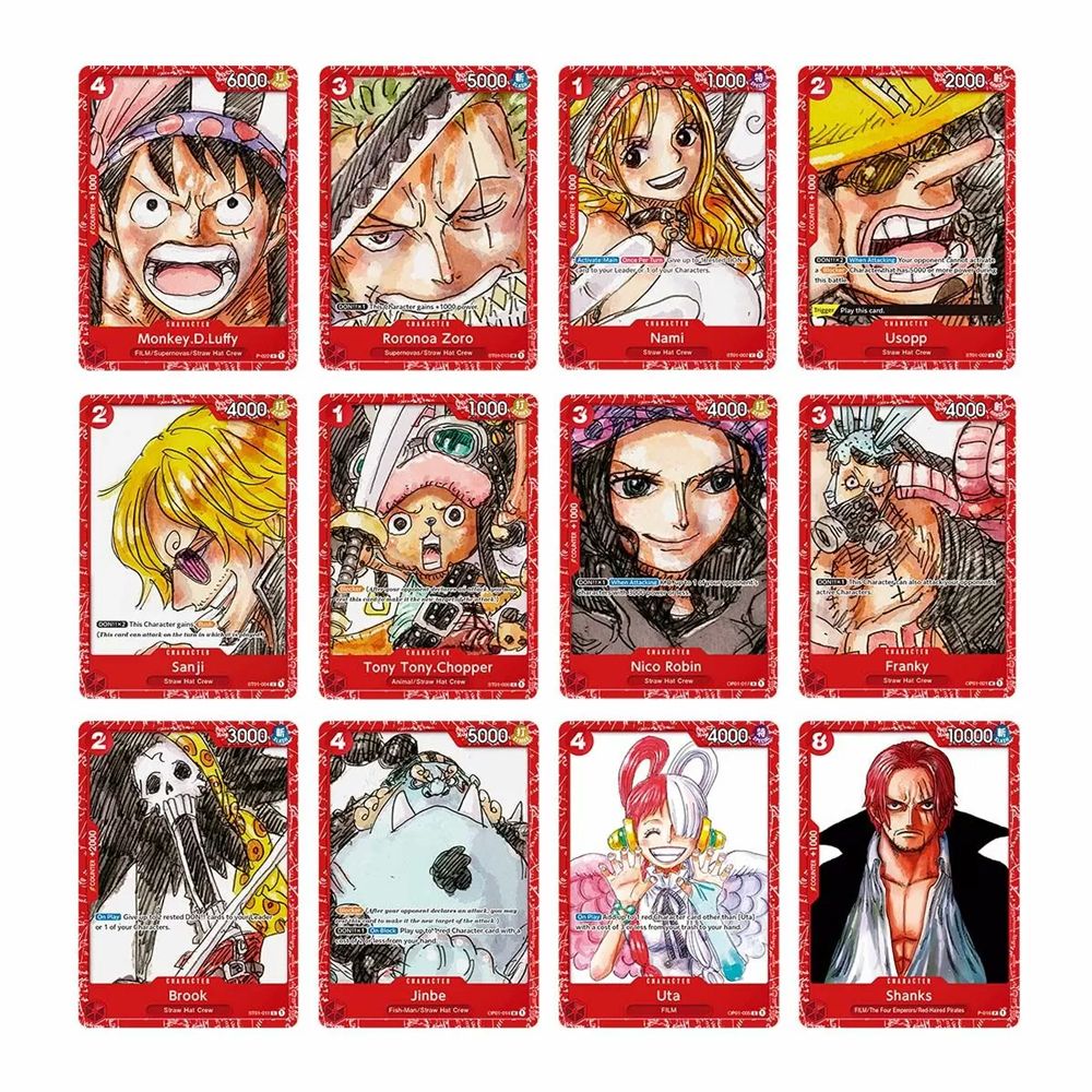 One Piece Premium Card Collection - Film Red