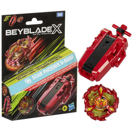 Beyblade X: Soar Phoenix Deluxe String Launcher Set