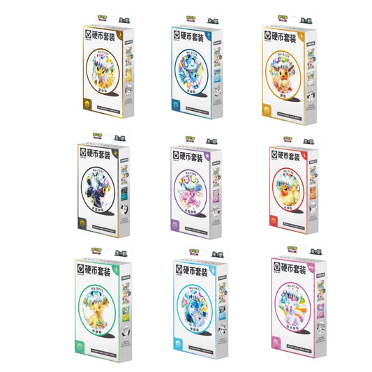 Pokémon TCG Chinese Exclusive Eeveelutions Coin Gift Box