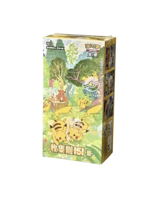 Pokémon TCG Chinese Collect 151 - Gathering Booster Box (Slim)