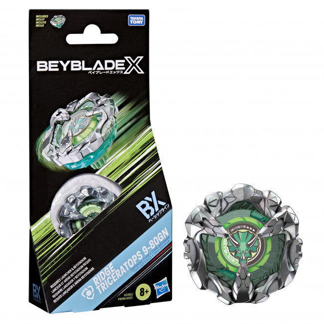 Beyblade X Ridge Triceratops 9-80GN Booster Pack