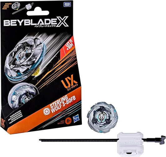 Beyblade X Sterling Wolf 3-80FB UX Starter Pack Set
